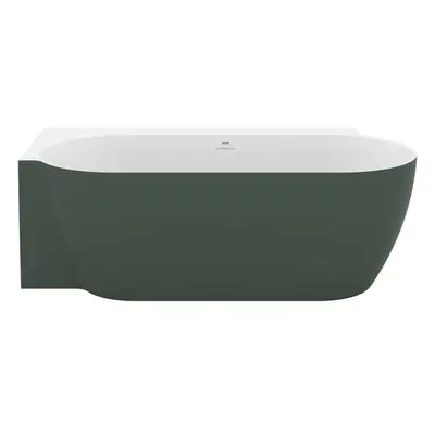 Volně stojící vana Ravak Freedom II TEC L 175x86 cm akrylát levá grey green CC91200000