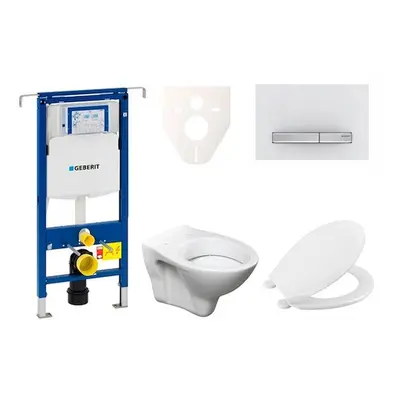 Cenově zvýhodněný závěsný WC set Geberit do lehkých stěn / předstěnová montáž+ WC S-Line S-line 