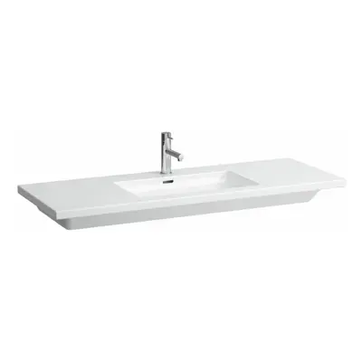 Nábytkové umyvadlo Laufen Living Square 130x48 cm otvor pro baterii uprostřed H8164350001041