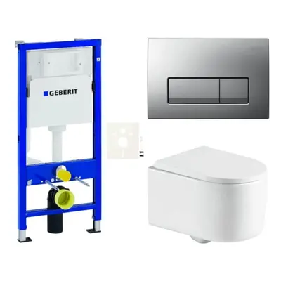 Závěsný wc set do lehkých stěn / předstěnová SAT SIKOGESTOR72D50