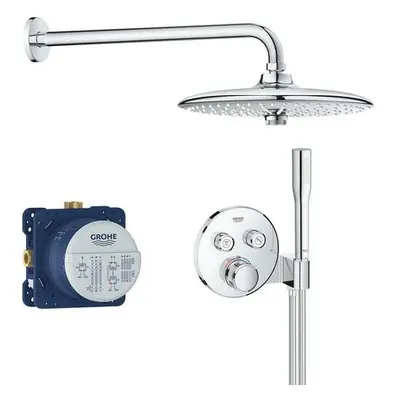 Sprchový systém GROHE Grohtherm Smartcontrol pod omítku s termostatickou baterií chrom 34744000