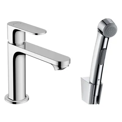 Umyvadlová baterie Hansgrohe Rebris S s bidetovou sprškou chrom 72215000