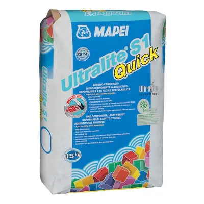 Mapei Ultralite S1 Quick lepidlo šedá 15 kg c2ft s1 ULTRALITES1Q