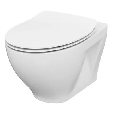 Wc s prkénkem softclose závěsné Cersanit Moduo zadní odpad K701-147-ECO