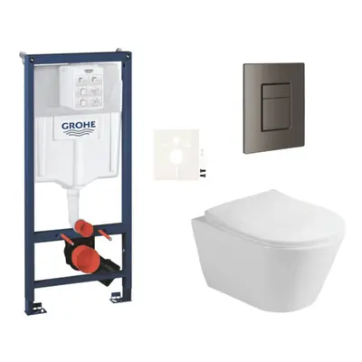 Závěsný wc set do lehkých stěn / předstěnová montáž Glacera Ava SIKOGRSAVASCAL0