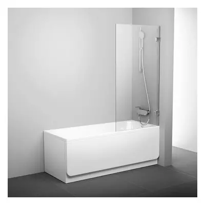 Ravak Brilliant vanová zástěna 150x80 cm chrom 7u840a00z1 BVS180TCR