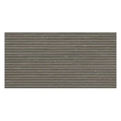 Obklad Argenta Bari slat black 60x120 cm reliéfní BARI612SBK