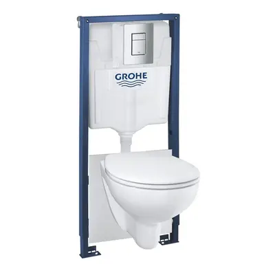 Závěsný wc set do lehkých stěn / předstěnový GROHE Bau Ceramic 39586000