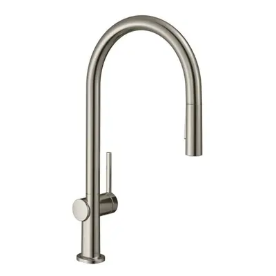 Dřezová baterie Hansgrohe Talis s vytahovací sprškou, 2 proudy vzhled nerezu 72800800