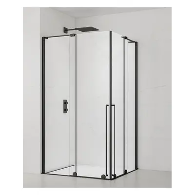 Sprchový kout čtverec 110x110 cm SAT Walk-In Xmotion SATBWIXMN110110C