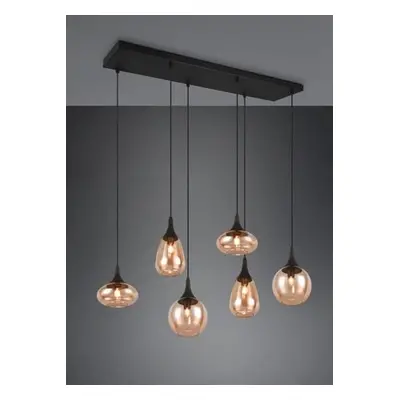 Osvětlení Trio Lumina 93x34 cm kov černá mat TR317000613