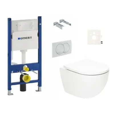 Závěsný wc set do lehkých stěn / předstěnová SAT Fusion SIKOGSTORFUD01