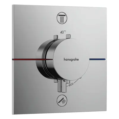 Sprchová a vanová baterie Hansgrohe ShowerSelect Comfort E bez podomítkového tělesa chrom 155720