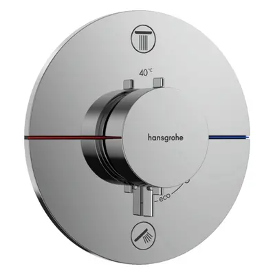 Sprchová a vanová baterie Hansgrohe ShowerSelect Comfort S bez podomítkového tělesa chrom 155540