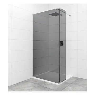 Sprchová zástěna Walk-in 80 cm SAT SATBWI80KSROZPA