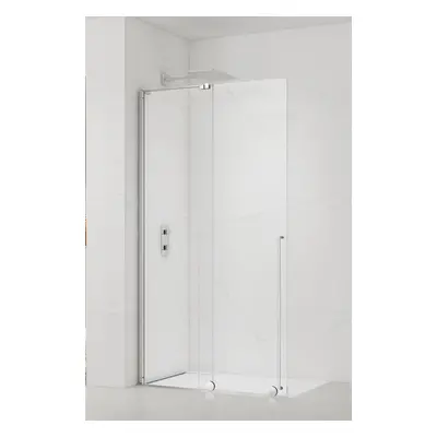 Sprchová zástěna walk-in 100 cm SAT Walk-In Xmotion SATBWIXMN100