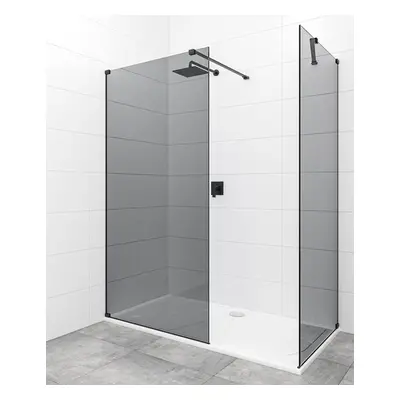 Sprchová zástěna Walk-in 100x90 cm SAT SATBWI10090KSPAC