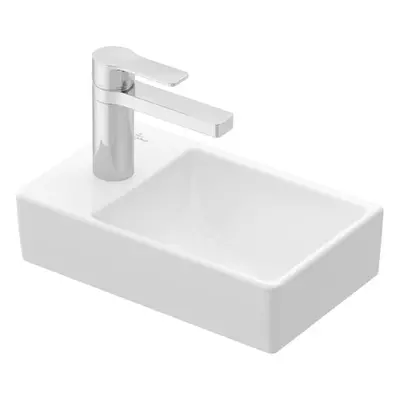 Umývátko Villeroy & Boch Avento 36x22 cm otvor pro baterii vlevo alpská bílá 43003R01