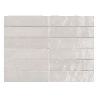 Obklad Ragno Look Bianco 6x24 cm lesk R8FM