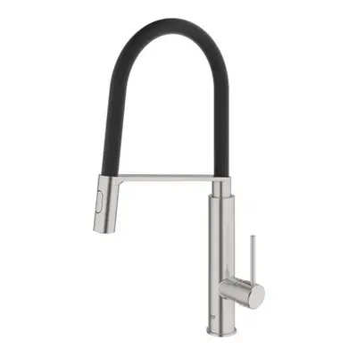 Dřezová baterie GROHE Concetto New s vytahovací sprškou supersteel 31491DC0