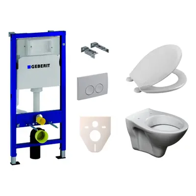 Cenově zvýhodněný závěsný WC set Geberit + WC S-Line S-line Pro 458.103.00.1NR1