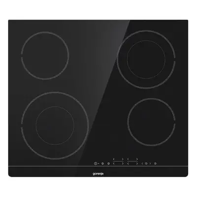 Gorenje Essential sklokeramická varná deska černá ECT644BSC