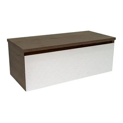 Koupelnová skříňka s krycí deskou Naturel Monza 99x30x45 cm ořech mat MONZA100WN