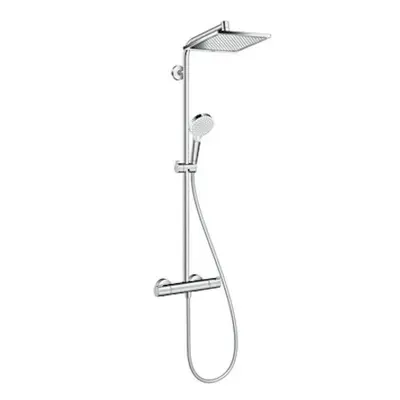 Sprchový systém Hansgrohe Crometta E na stěnu s termostatickou baterií chrom 27271000