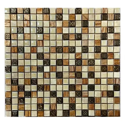 Mozaika Premium Mosaic mix barev 30x30 cm lesk MOSMSK19