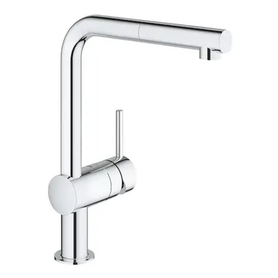 Dřezová baterie GROHE Minta s vytahovací sprškou nízkotlaká chrom 31397000