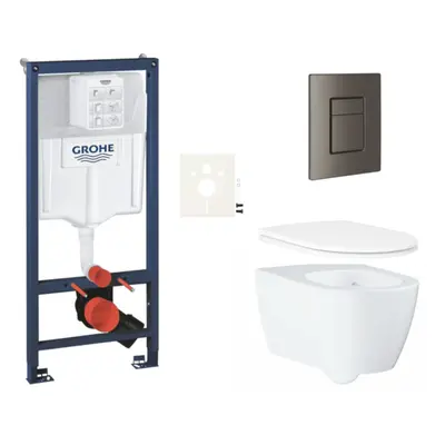 Závěsný wc set do lehkých stěn / předstěnová montáž GROHE Essence SIKOGRSESSCAL0