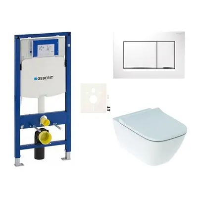 Závěsný wc set do lehkých stěn / předstěnový Geberit Smyle SIKOGESSMSS30