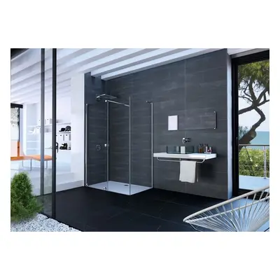 Hüppe Xtensa sprchová zástěna walk-in / dveře 140x100 cm x140100l HUPPEX140100L