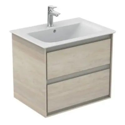 Koupelnová skříňka pod umyvadlo Ideal Standard Connect Air 60x44x51,7 cm světlé dřevo/světlá hně