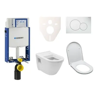 Cenově zvýhodněný závěsný WC set Geberit k zazdění + WC VitrA S50 SIKOGE2V1