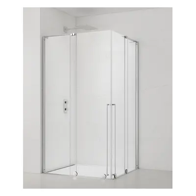 Sprchový kout čtverec 110x110 cm SAT Walk-In Xmotion SATBWIXMN110110