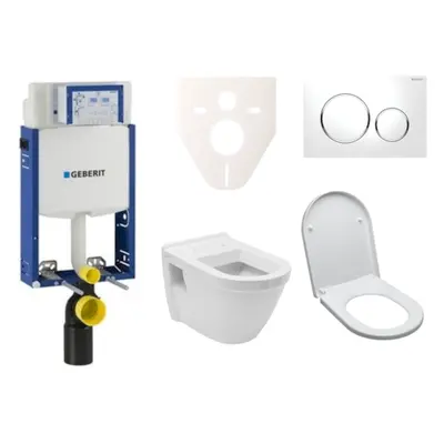 Cenově zvýhodněný závěsný WC set Geberit k zazdění + WC VitrA Integra vč. sedátka SIKOGE2V4