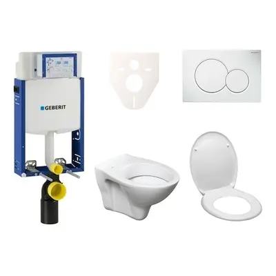 Cenově zvýhodněný závěsný WC set Geberit k zazdění + WC S-Line S-line Pro 110.302.00.5ND1