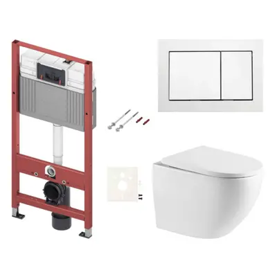 Závěsný wc set do lehkých stěn / předstěnová SAT SIKOTSTOR67400