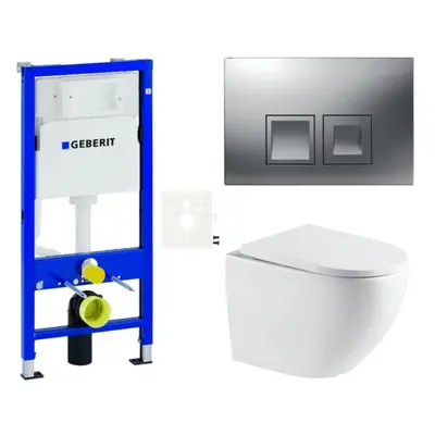 Závěsný wc set do lehkých stěn / předstěnová SAT SIKOGESREX67D35