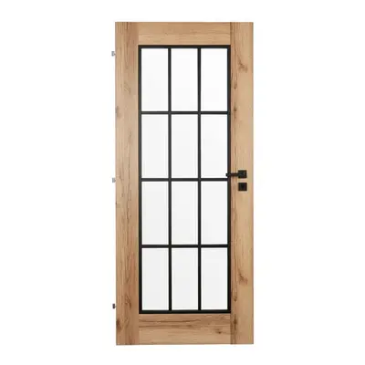 Interiérové dveře Naturel Zaria levé 80 cm dub natura ZARIA5CPLDN80L