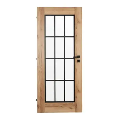 Interiérové dveře Naturel Zaria levé 80 cm dub natura ZARIA5CPLDN80L