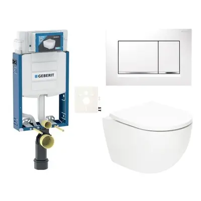 Závěsný wc set k zazdění SAT Fusion SIKOGZTORFUS30