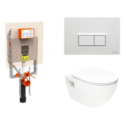 Závěsný wc set k zazdění SAT Project SIKOVZSATPRO51600