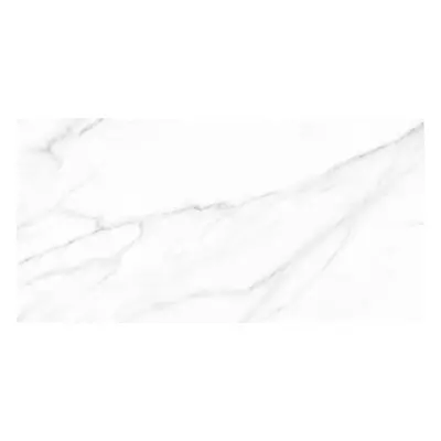 Dlažba Fineza Marble Charm white 60x120 cm leštěná MARC612CWL