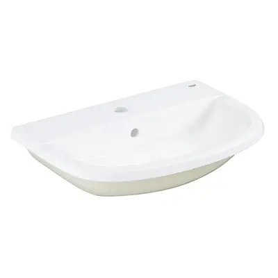 Zápustné umyvadlo GROHE Bau Ceramic 56x40 cm alpská bílá otvor pro baterii uprostřed 39422000