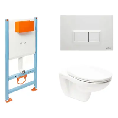 Závěsný wc set do lehkých stěn / předstěnová VitrA Normus SIKOVSNOR54600