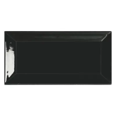 Obklad Tonalite Diamante nero diamant 7,5x15 cm lesk DIA77563