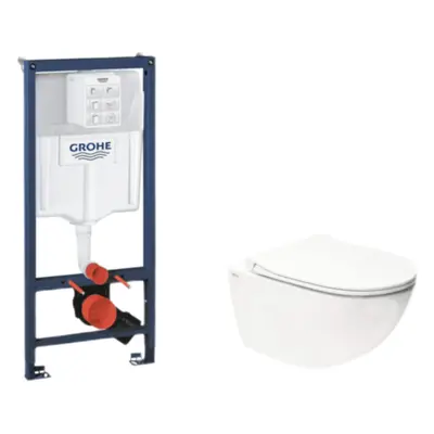 Závěsný wc set do lehkých stěn / předstěnová montáž Swiss Aqua Technologies Infinitio SIKOGRSIN1