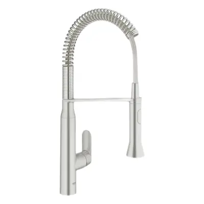 Grohe K7 dřezová baterie s výpustí supersteel 31379dc0 G31379DC0